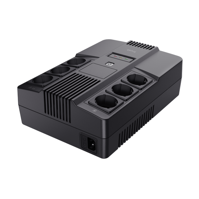 UPS Trust Maxxon 800VA, voltaj baterie 12 V, negru