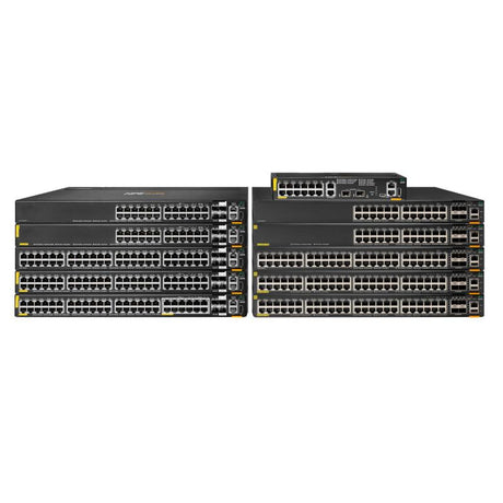 HPE Aruba Networking CX 6200F 24G Class4 PoE 4SFP+ 370W Switch