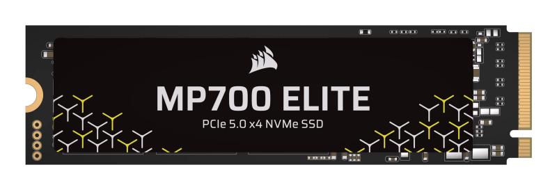 SSD CORSAIR MP700 ELITE 2TB PCIE 5.0 Gen5 x4 NVMe M.2, viteza de citire 10000 MB/s, viteza de scriere 8500 MB/s