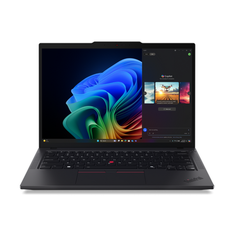 Laptop ThinkPad T14 Gen 6 (AMD); 14" WUXGA (1920x1200) IPS 400nits Anti- glare, 45% NTSC, 60Hz, DBEF5; AMD Ryzen™ AI 7 PRO 350 (8C / 16T, 2.0 / 5.0GHz, 8MB L2 / 16MB L3); Video Integrated AMD Radeon™ 860M Graphics; RAM 2x 32GB SO-DIMM DDR5-5600; 1TB SSD M.2 2280 PCIe® 4.0x4 Performance NVMe® Opal