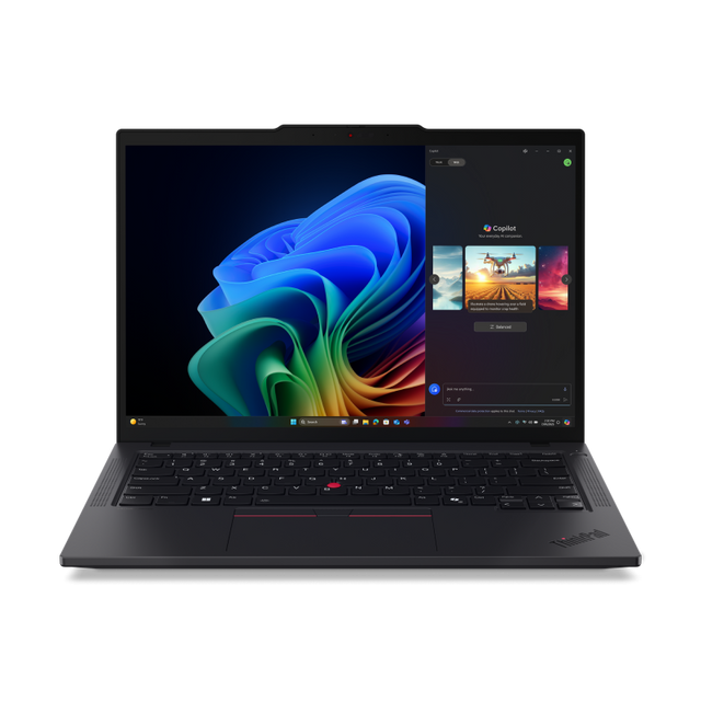 Laptop ThinkPad T14 Gen 6 (AMD); 14" WUXGA (1920x1200) IPS 400nits Anti- glare, 45% NTSC, 60Hz, DBEF5; AMD Ryzen™ AI 7 PRO 350 (8C / 16T, 2.0 / 5.0GHz, 8MB L2 / 16MB L3); Video Integrated AMD Radeon™ 860M Graphics; RAM 2x 32GB SO-DIMM DDR5-5600; 1TB SSD M.2 2280 PCIe® 4.0x4 Performance NVMe® Opal