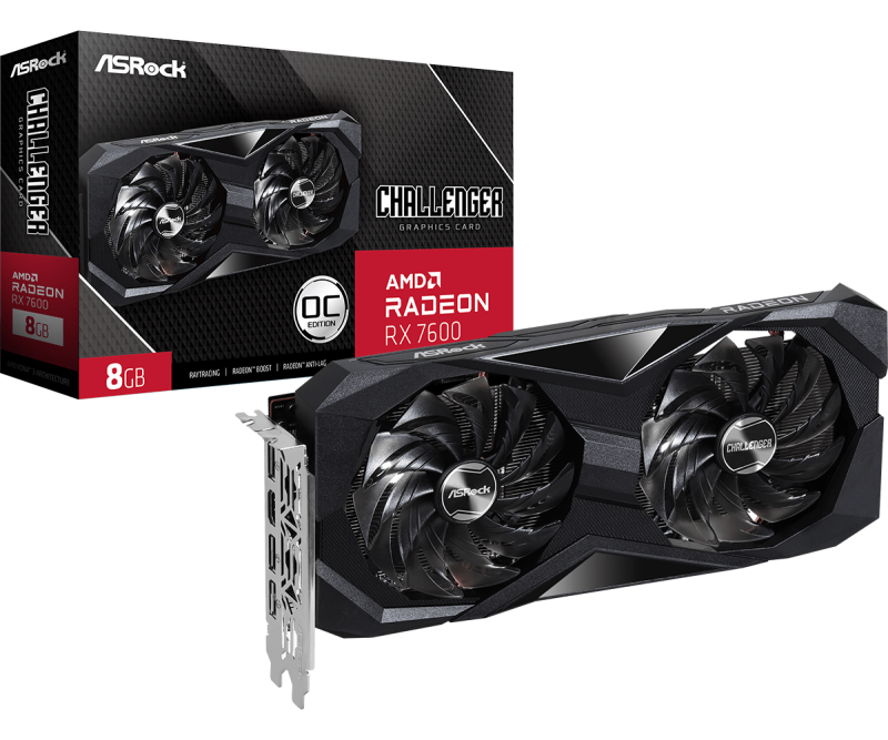 Placa video AsRock Radeon RX7600 8GB