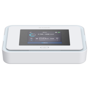 DLINK 5G NR AX3000 Wi-Fi 6 Mobile Hotspot, 4 x cellular internal antennas, 2 x Wi-Fi 2.4 GHz / 5 GHz internal antennas, viteza wireless 3000Mbps (5 GHz up to 2402 Mbps / 2.4 GHz up to 574 Mbps)