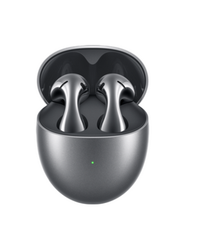 Huawei FreeBuds 5. Product type: Headset. Connectivity technology: Wireless, Bluetooth. Recommended usage: Calls/Music. Headphone frequency: 16 - 40000 Hz. Product colour: Silver