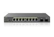 Switch EnGenius Managed / stand-alone Desktop 8-port GbE 130W cu 2 antene SFP