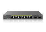 Switch EnGenius Managed / stand-alone Desktop 8-port GbE 130W cu 2 antene SFP