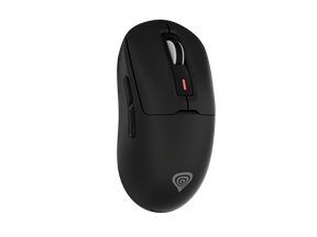 Mouse gaming wireless Gensesis Zircon 660, senzor optic Pixart PAW3311, interfata USB, rezolutie maxima 12000 DPI, numar butoane 6, iluminare RGB, switch mecanic Huano Purple 90M, negru