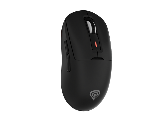 Mouse gaming wireless Gensesis Zircon 660, senzor optic Pixart PAW3311, interfata USB, rezolutie maxima 12000 DPI, numar butoane 6, iluminare RGB, switch mecanic Huano Purple 90M, negru