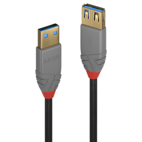 Cablu Lindy 2m USB 3.2 Type Ext Anthra Line
