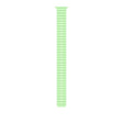 49mm Neon Green Ocean Band Extension - Black Titanium Finish