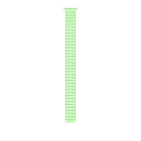 49mm Neon Green Ocean Band Extension - Black Titanium Finish