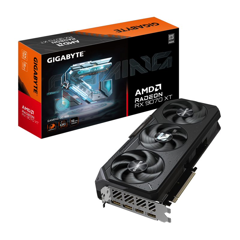 Placa video Gigabyte Radeon RX 9070 XT, 16GB GDDR6, PCI Express 5.0, 256-bit