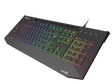 Tastatura gaming cu fir Genesis LITH 400, iluminare RGB, mecanism taste X-Scissors, numar taste 104, lungime cablu 1.8m, dimensiuni 465 x 25 x 195 mm, negru