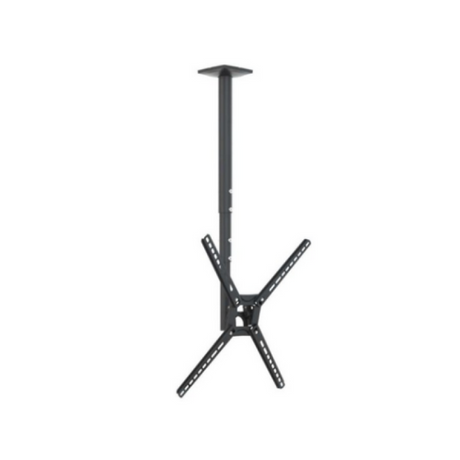 Suport TV tavan Barkan, compatibilitate 29-55", greutate maxima suportata 40kg, negru