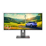 Monitor Consumer Lenovo ThinkVision P34WD-40, 34", 3440 x 1440 pixeli, Black, 2 ani Garantie