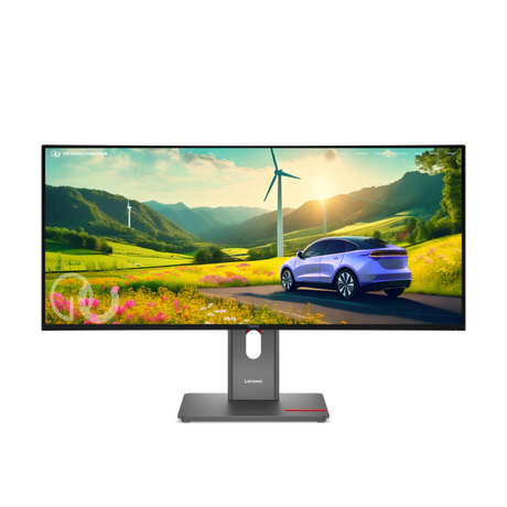Monitor Consumer Lenovo ThinkVision P34WD-40, 34", 3440 x 1440 pixeli, Black, 2 ani Garantie