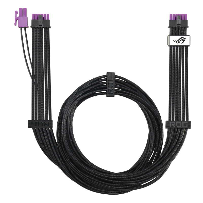 ROG-EQUALIZER//POWER CABLE, UNIVERSAL, 12V-2x6 connector, Increased load capacity up to 17A, negru