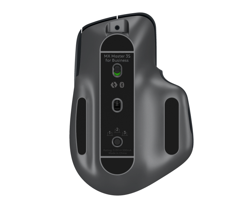 Mouse wireless Logitech Mouse Mx Master 3S For Business, rezolutie 1000 - 1499 dpi, dimensiuni 124.9 x 84.3 x 51 mm