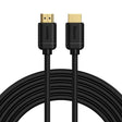 Cablu Baseus HD Series, HDMI-HDMI, rezolutie 4K UHD (3840 x 2160) la 60 Hz, lungime 2m, negru