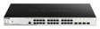 D-Link Switch DGS-1210-28P/ME, 24 porturi Gigabit PoE Base-T, 4 porturi SFP1000Mbps, Capacity 56Gbps, 19" Rackmount, WebSmart, 2*fan
