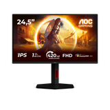 Monitor Gaming AOC 25G4KUR, 24.5", 1920x1080 pixeli, Black, Red