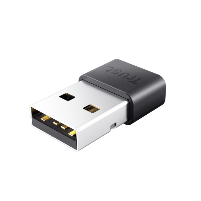 Adaptor Bluetooth Trust Myna 5.4, viteza maxima transfer 0375 MB/s, negru