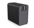 HP Charger 100W Gallium Nitride Wall, USB Type-C, Dimensiuni: 60 x 56.5 x 32 mm. Greutate: 190g