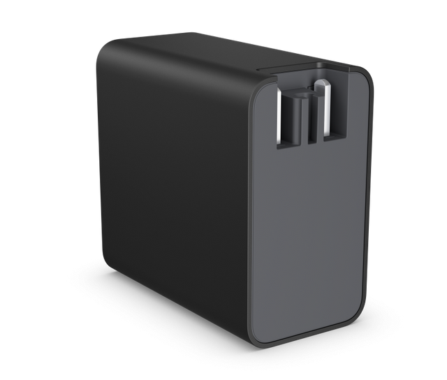 HP Charger 100W Gallium Nitride Wall, USB Type-C, Dimensiuni: 60 x 56.5 x 32 mm. Greutate: 190g
