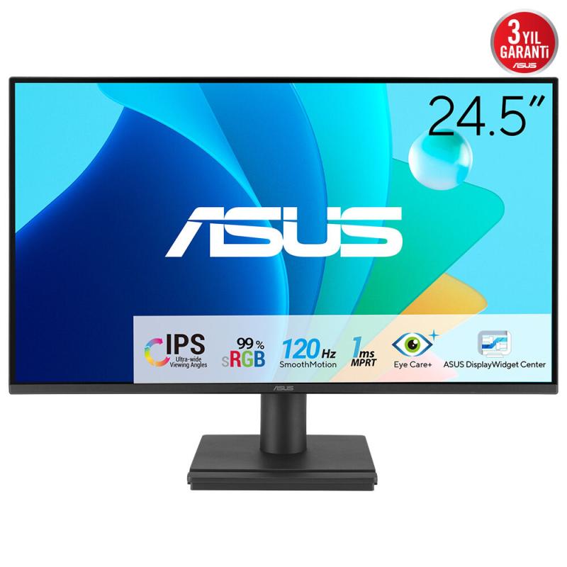 Monitor Gaming ASUS VA259HGA, 24.5", 1920 x 1080 pixeli, Black, 3 ani Garantie