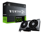 Placa Video MSI GEFORCE RTX 5070 12G VENTUS 2X OC GDDR7 192 bit, PCIE 5.0, 3x DP 1x HDMI