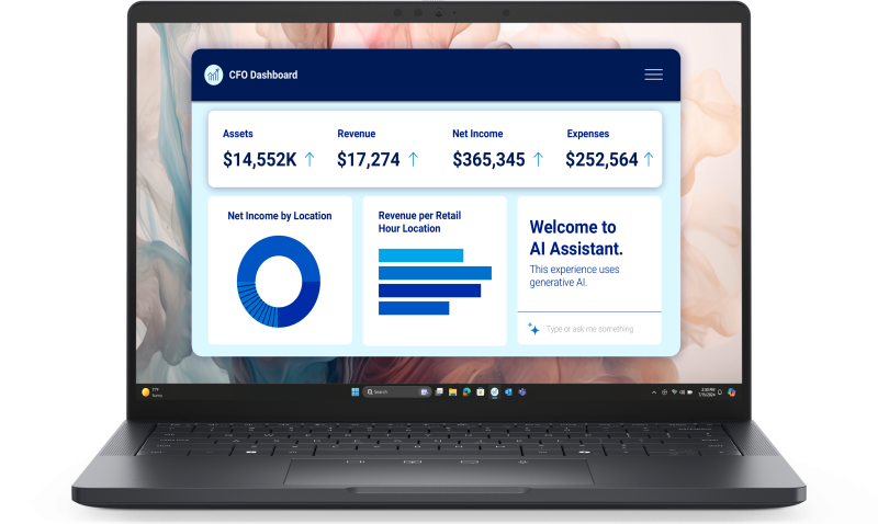 Laptop Business Dell Pro 13 Premium, cu procesor Intel Core Ultra 7 268V, 13.3'' IPS Touchscreen Quad HD+, 32 GB LPDDR5x, 512 GB SSD, Intel Arc 140V, Windows 11 Pro, 3 ani Garantie