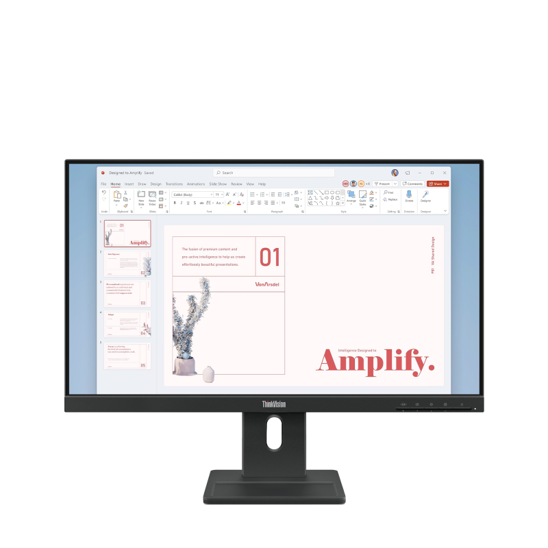 ThinkVision E24-40 23.8" IPS FHD HMDI 3Y