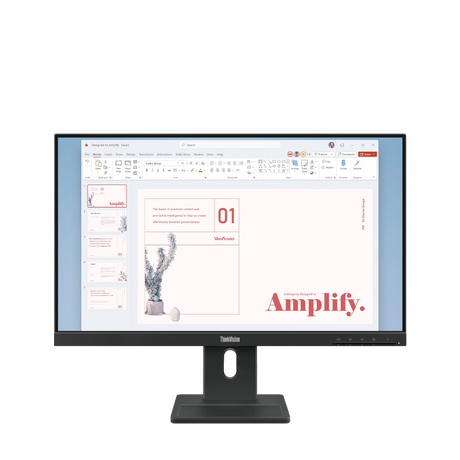 ThinkVision E24-40 23.8" IPS FHD HMDI 3Y