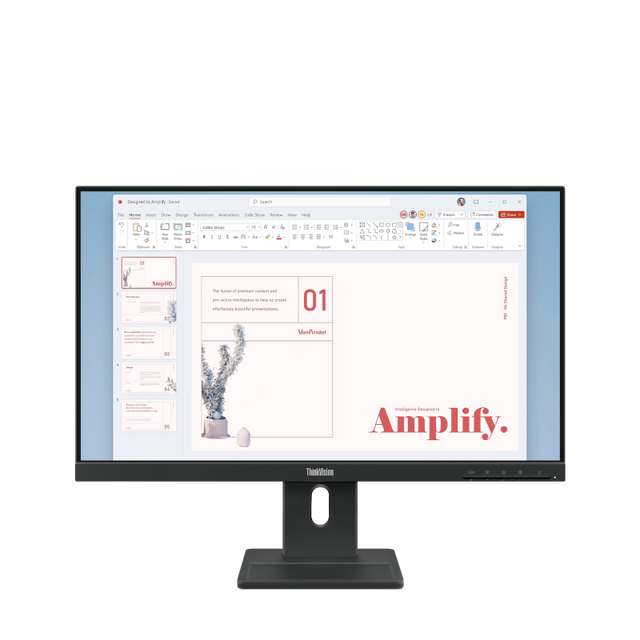 ThinkVision E24-40 23.8" IPS FHD HMDI 3Y