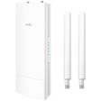 CUDY AC1200 WiFi Outdoor Repeater, Access Point, 867Mbps at 5GHz + 300Mbps at 2.4GHz, 1 x 100Mbps RJ45, 2 Detachable Antennas, 24V passive PoE, IP65 Waterproof, lightning protection, 24V passive PoE adapter included, Cudy APP