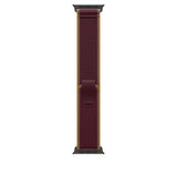 Curea pentru Apple Watch 49mm Burgundy Trail Loop - M/L - Black Titanium Finish