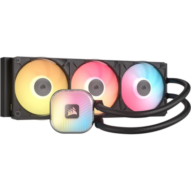 Cooler Procesor Corsair iCUE LINK Titan II 360 RX RGB, Lichid, 12 cm, 3 ventilatoare, aRGB