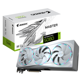 Placa Video GIGABYTE AORUS GEFORCE RTX 5080 MASTER ICE 16GB GDDR7 256 bit, PCIE 5.0, 3x DP 1x HDMI
