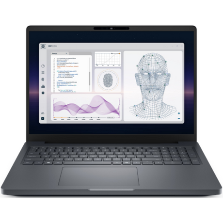 Notebook Workstation Dell Pro Max 16, cu procesor Intel Core Ultra 7 265HX, 16'' IPS, 32 GB DDR5, 1 TB, NVIDIA RTX PRO 3000, 12 GB GDDR7, Linux