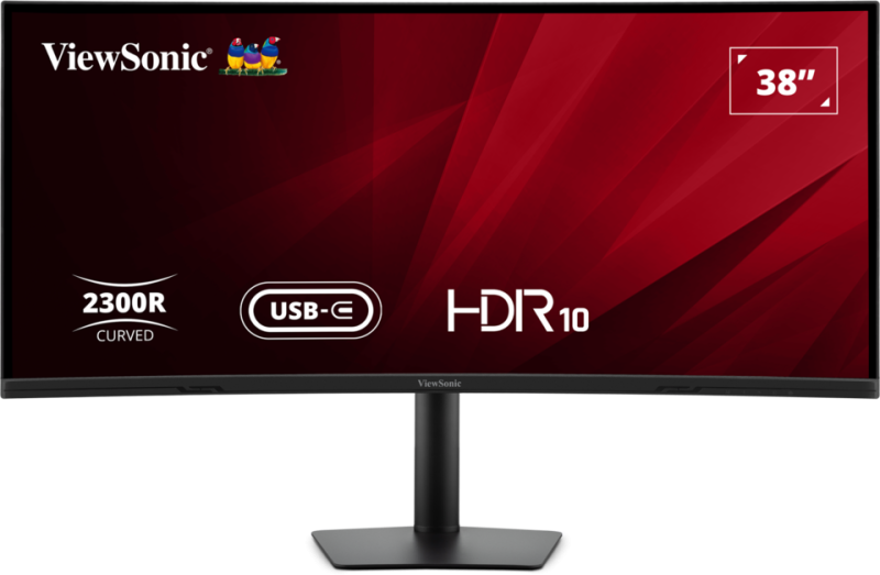 Monitor Consumer ViewSonic VA3820C, 37.5", 3840 x 1600 pixeli, Black, 2 ani garantie