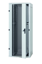 Rack de podea 19 Triton 27U 800x1000mm usa fata sticla panouri laterale/spate detasabile sectiuni pentru ventilatie activa, sectiuniacces cabluri sus/jos/spate IP20 gri