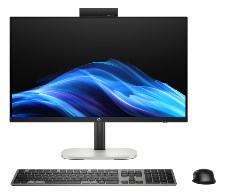 All-in-One Business HP ProStudio 4 G1i cu procesor Intel Core Ultra 5 225T pana la 4.9GHz, 24 inch, Full HD, IPS, 32GB DDR5, 1TB SSD M.2 NVMe, Intel Graphics, Windows 11 Pro, Negru
