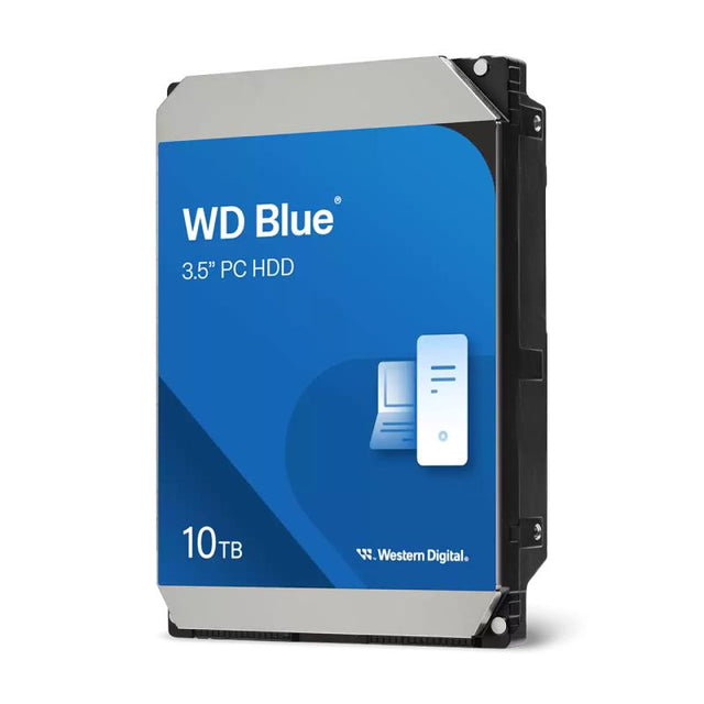Western Digital Blue WD100EAGZ. HDD capacity: 10 TB, HDD speed: 7200 RPM, Storage drive buffer size: 512 MB, HDD size: 3.5", Interface: Serial ATA III