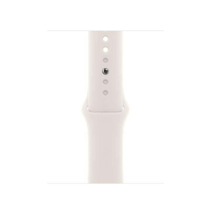 Apple Watch 42mm Sport Band:  Starlight Sport Band - M/L