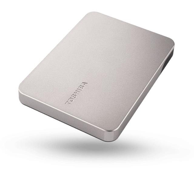 SSD extern TOSHIBA Canvio Flex, 4 TB, USB 3.x Gen 1, Argintiu
