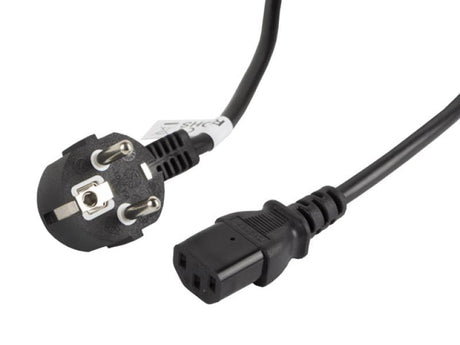 Cablu alimentare CEE 7/7  IEC 320 C13 5 m VDE negru