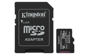 Card de Memorie MicroSDXC Kingston, 256GB,Canvas Select Plus,Cu Adaptor