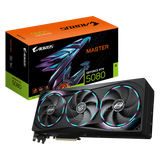 Placa Video GIGABYTE AORUS GEFORCE RTX 5080 MASTER 16GB GDDR7 256 bit, 3x DP 1x HDMI