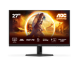 Monitor AOC 27" 27G4HRE, Diagonal (inch): 27, Diagonal (cm): 68, Aspect ratio: 16:9, Panel: Fast IPS, Resolution: 1920x1080, Refresh Rate: 200Hz, Response time GtG: 1ms, Response time MPRT: 0.5ms, Brightness (max): 300 cd/m², Contrast (static) : 1000:1, Contrast (dynamic): 80M:1, Viewing angle