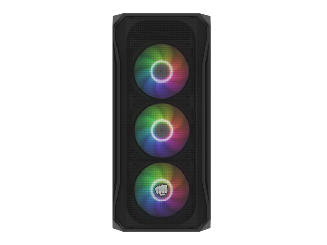 Carcasa FURY Shobo SH4F RGB, Da, Mid Tower, Black
